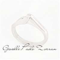 Ringe Zorzan Gioielli Dame in Weißgold Diamante 0.10 Ct ANPZ2529 - ANPZ2529